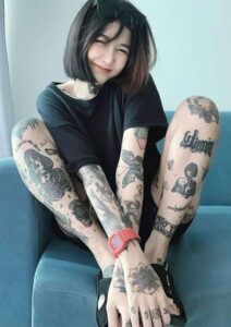 น้องเลย์ นางฟ้ารอยสัก 8